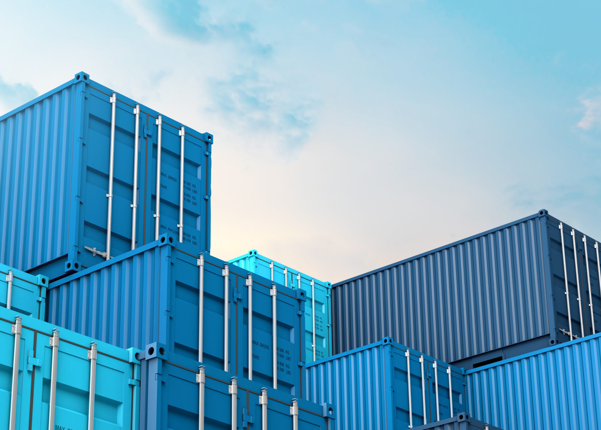 Stack of containers sold from inbound leads