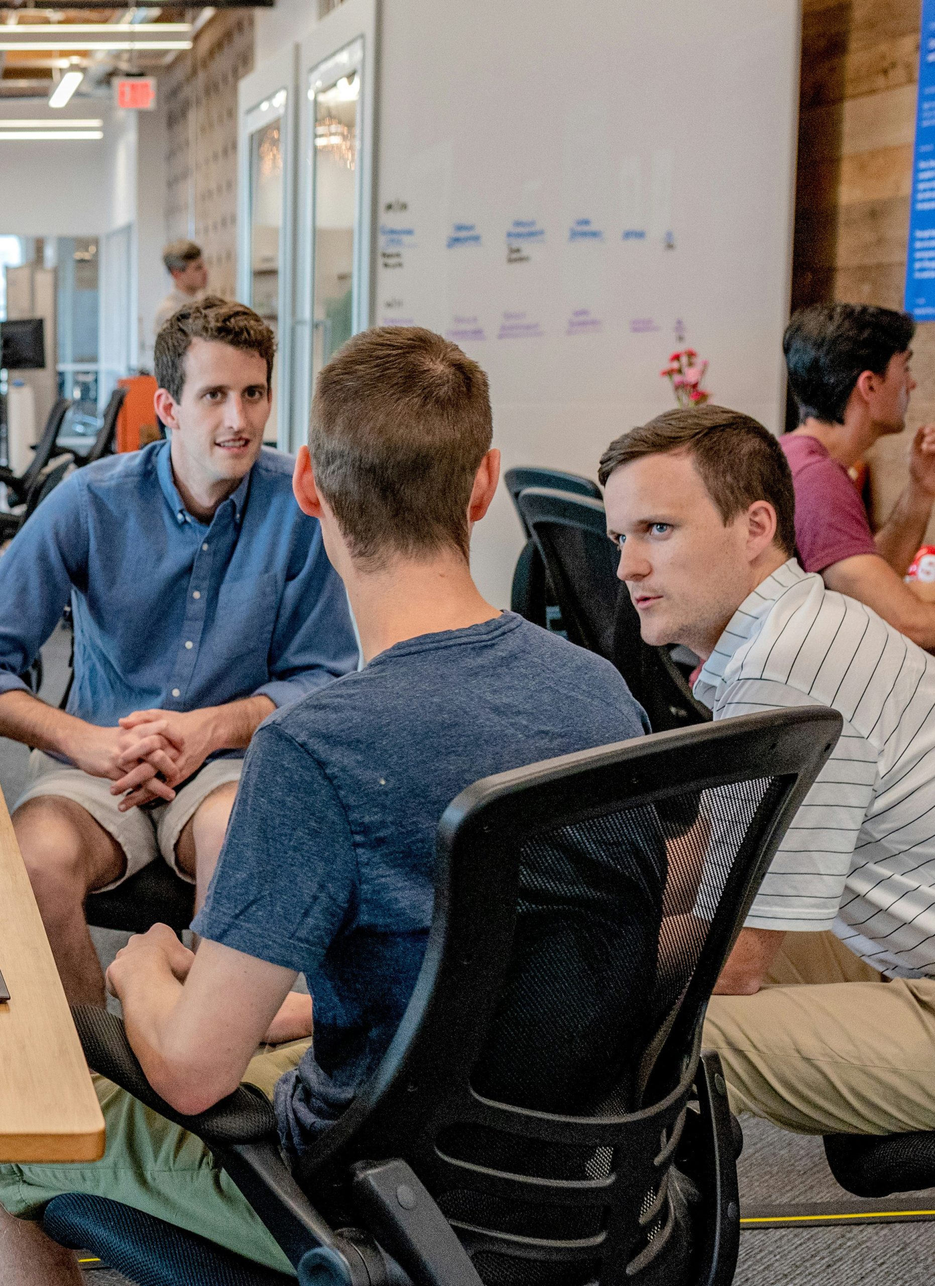 Team of accountants in the office